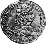 Germany Dicken (Teston) KM# 11 Salm-Salm / Principality / Regular Coinage coin obverse Germany Dicken (Teston) KM# 11 Salm-Salm / Principality / Regular Coinage coin obverse