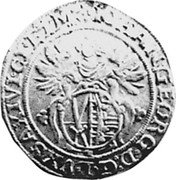 Germany Schreckenberger (12 Kreuzer) 1622 Swan KM# 226 Saxony-Albertine / Electorate / Regular Coinage coin obverse
