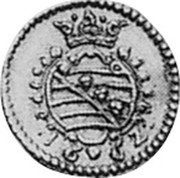 Germany 1/4 Ducat 1662 KM# 85 Saxe-Weimar / Duchy / Trade Coinage coin reverse