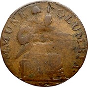 USA Copper 1785 KM# 1 Vermont Coppers IMMUNE COLUMBIA coin reverse USA Copper 1785 KM# 1 Vermont Coppers IMMUNE COLUMBIA coin reverse