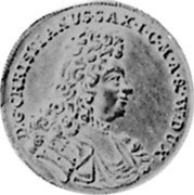 Germany 2 Ducat KM# 15 Saxe-Eisenberg / Duchy / Trade Coinage coin obverse Germany 2 Ducat KM# 15 Saxe-Eisenberg / Duchy / Trade Coinage coin obverse