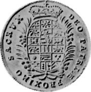 Germany 2 Ducat KM# 15 Saxe-Eisenberg / Duchy / Trade Coinage coin reverse Germany 2 Ducat KM# 15 Saxe-Eisenberg / Duchy / Trade Coinage coin reverse