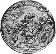 Germany Thaler 1679 KM# 4 Saxe-Eisenberg / Duchy / Regular Coinage coin reverse Germany Thaler 1679 KM# 4 Saxe-Eisenberg / Duchy / Regular Coinage coin reverse