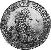 Germany Thaler 1682 HM KM# 12 Saxe-Eisenberg / Duchy / Regular Coinage coin obverse Germany Thaler 1682 HM KM# 12 Saxe-Eisenberg / Duchy / Regular Coinage coin obverse