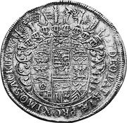 Germany Thaler 1697 IA KM# 32 Saxe-Eisenberg / Duchy / Regular Coinage coin reverse Germany Thaler 1697 IA KM# 32 Saxe-Eisenberg / Duchy / Regular Coinage coin reverse