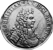 Germany Thaler KM# 29 Saxe-Eisenberg / Duchy / Regular Coinage coin obverse Germany Thaler KM# 29 Saxe-Eisenberg / Duchy / Regular Coinage coin obverse