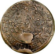 Germany 3 Schilling 1633 KM# 404 Münster / Cathedral Chapter / Regular Coinage coin obverse Germany 3 Schilling 1633 KM# 404 Münster / Cathedral Chapter / Regular Coinage coin obverse