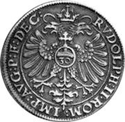 Germany 30 Kreuzer (1/2 Reichsgulden) 1611 MDCXI KM# 7 Nürnberg / Free Imperial City / Regular Coinage coin reverse
