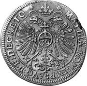 Germany 30 Kreuzer (1/2 Reichsgulden) 1615 KM# 18 Nürnberg / Free Imperial City / Regular Coinage coin reverse