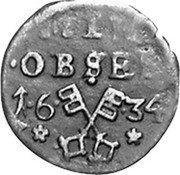 Germany Mattier (1/2 Mariengroschen) 1634 KM# 6 Siege Coinage coin obverse Germany Mattier (1/2 Mariengroschen) 1634 KM# 6 Siege Coinage coin obverse