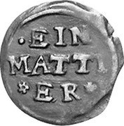 Germany Mattier (1/2 Mariengroschen) 1634 KM# 6 Siege Coinage coin reverse Germany Mattier (1/2 Mariengroschen) 1634 KM# 6 Siege Coinage coin reverse