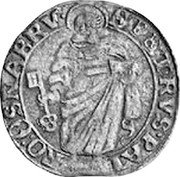 Germany 1/14 Thaler (2 Fürstengroschen) 1657 KM# 76 Osnabrück / Bishopric / Regular Coinage coin reverse