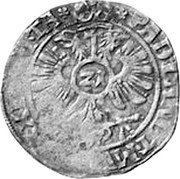 Germany 1/21 Thaler (Schilling) ND KM# 37.1 Paderborn / Bishopric / Regular Coinage coin reverse