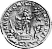 Germany 1/4 Ducat KM# 3 Pfalz-Sulzbach / Palatine Countship / Trade Coinage coin reverse