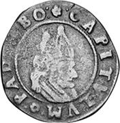 Germany 12 Pfennig (Schilling) 1617 (cc) KM# 307 Paderborn / Cathedral Chapter / Regular Coinage coin obverse