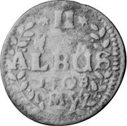 Germany 2 Albus KM# 144 Pfalz / Electorate / Regular Coinage coin reverse