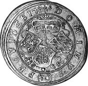 Germany 30 Kreuzer (1/2 Gulden) 1658 (a) KM# 89 Pfalz / Electorate / Regular Coinage coin reverse