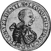 Germany 30 Kreuzer (1/2 Gulden) 1673 BM KM# 26 Pfalz-Veldenz / Palatine Countship / Regular Coinage coin obverse