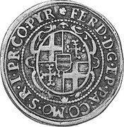 Germany 4 Pfennig 1676 KM# 134 Paderborn / Bishopric / Regular Coinage coin obverse