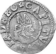 Germany 6 Pfennig 1617 (cc) KM# 306 Paderborn / Cathedral Chapter / Regular Coinage coin obverse