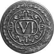 Germany 6 Pfennig (16)25 CD MB# 92 Osnabrück / City / Regular Coinage coin reverse