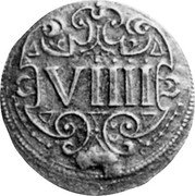 Germany 9 Pfennig 1625 CD MB# 97 Osnabrück / City / Regular Coinage coin reverse