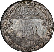Germany Thaler 1698 KM# 154 Osnabrück / Cathedral Chapter / Regular Coinage coin reverse