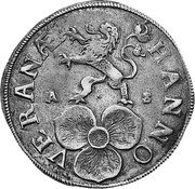 Germany 24 Mariengroschen (2/3 Thaler) 1674 AS KM# 89 Hannover / Provincial City / Regular Coinage coin obverse