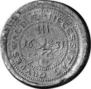 Germany 3 Schilling 1631 KM# 4 City / Obsidional Coinage coin obverse Germany 3 Schilling 1631 KM# 4 City / Obsidional Coinage coin obverse