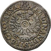 Germany 8 Schilling (1/4 Thaler) 1622 (i) KM# 117 Hamburg / Free City / Regular Coinage coin reverse