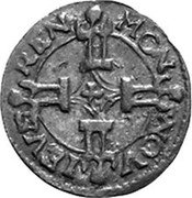 Germany 1/2 Stüber 1690 KM# 87 Jever / Lordship / Regular Coinage coin obverse