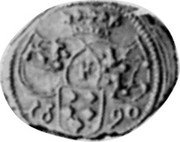 Germany 1/84 Thaler (3 Pfennig) 1690 KM# 20 Hohenlohe-Waldenburg-Schillingsfürst / Countship / Regular Coinage coin obverse