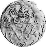 Germany 1/96 Thaler (4 Heller) 1654 AG KM# 239 Landgraviate / Regular Coinage coin obverse