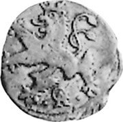 Germany 1/96 Thaler (4 Heller) 1654 AG KM# 239 Landgraviate / Regular Coinage coin reverse