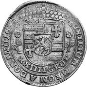 Germany 24 Grote (1/3 Thaler) KM# 42 Jever / Lordship / Regular Coinage coin reverse