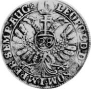 Germany 28 Stüber (Gulden) ND (1660) KM# 59 Jever / Lordship / Regular Coinage coin reverse