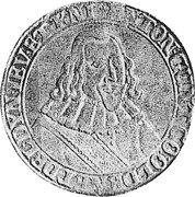 Germany 48 Grote 1659 KM# 46 Jever / Lordship / Regular Coinage coin obverse