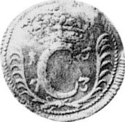 Germany 6 Heller (1/2 Albus) 1673 KM# 292 Landgraviate / Regular Coinage coin obverse