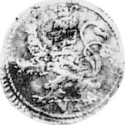 Germany 6 Heller (1/2 Albus) 1673 KM# 292 Landgraviate / Regular Coinage coin reverse