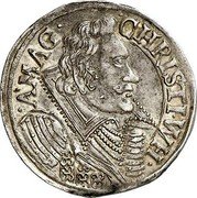 Germany 1/14 Thaler (Doppelgroschen) 161Z G(a)M KM# 18 Magdeburg / Archbishopric / Regular Coinage coin obverse