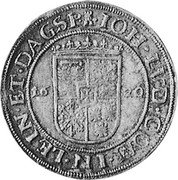 Germany 1/4 Thaler 1620 KM# 6 Leiningen-Dagsburg-Falkenburg / Countship / Regular Coinage coin obverse Germany 1/4 Thaler 1620 KM# 6 Leiningen-Dagsburg-Falkenburg / Countship / Regular Coinage coin obverse