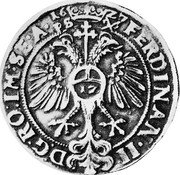 Germany 12 Groschen (1/2 Thaler) 16Z7 PS KM# 252 Magdeburg / City / Regular Coinage coin reverse Germany 12 Groschen (1/2 Thaler) 16Z7 PS KM# 252 Magdeburg / City / Regular Coinage coin reverse