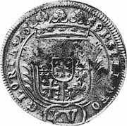 Germany 15 Kreuzer 1691 KM# 46 Leiningen-Schaumburg-Kleeberg / Countship / Regular Coinage coin reverse