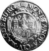 Germany 16 Gute Groschen 1673 CP KM# 306 Magdeburg / City / Regular Coinage coin obverse