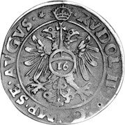 Germany 16 Schilling (1/2 Thaler) 1610 (a) KM# A26 Lübeck / Free City / Regular Coinage coin reverse