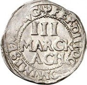 Germany 3 Marck (16)39 KM# 20 Free City / Standard Coinage coin reverse