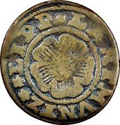 Germany 3 Pfennig Simon Philip ND KM# 64 coin obverse