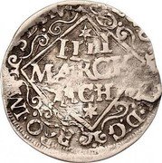 Germany 4 Marck (16)45 KM# 21 Free City / Standard Coinage coin reverse