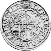 Germany Goldgulden 1617 KM# 15 Leiningen-Leiningen / Countship / Trade Coinage coin reverse