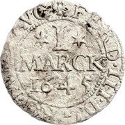 Germany Marck (24 Heller) KM# 23 Free City / Standard Coinage coin reverse